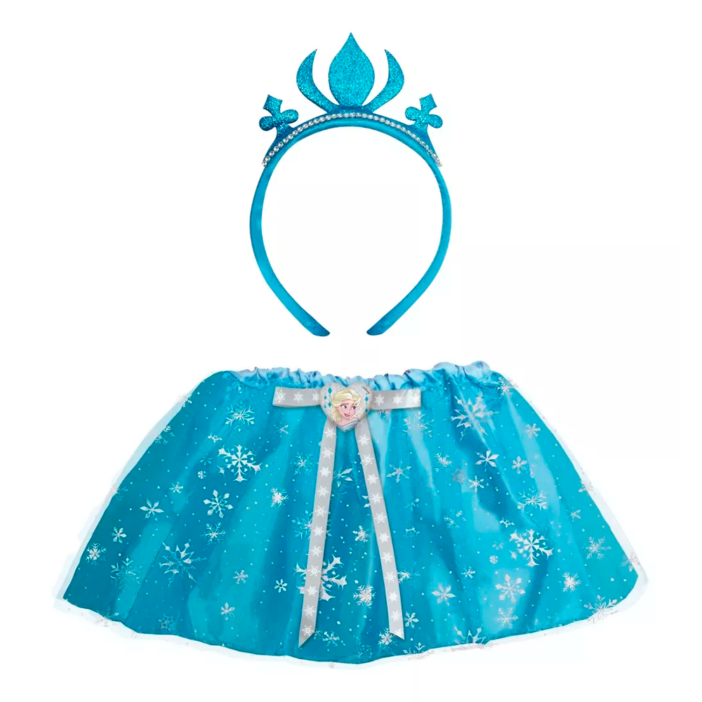 TUTU CON CINTILLO CORONA FROZEN - PRONOBEL TUTU CON CINTILLO CORONA FROZEN - PRONOBEL